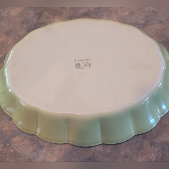 GRESTEL STONEWEAR Set of Two Stoneware Bakers, Made in Portugal - Picture 13 of 16